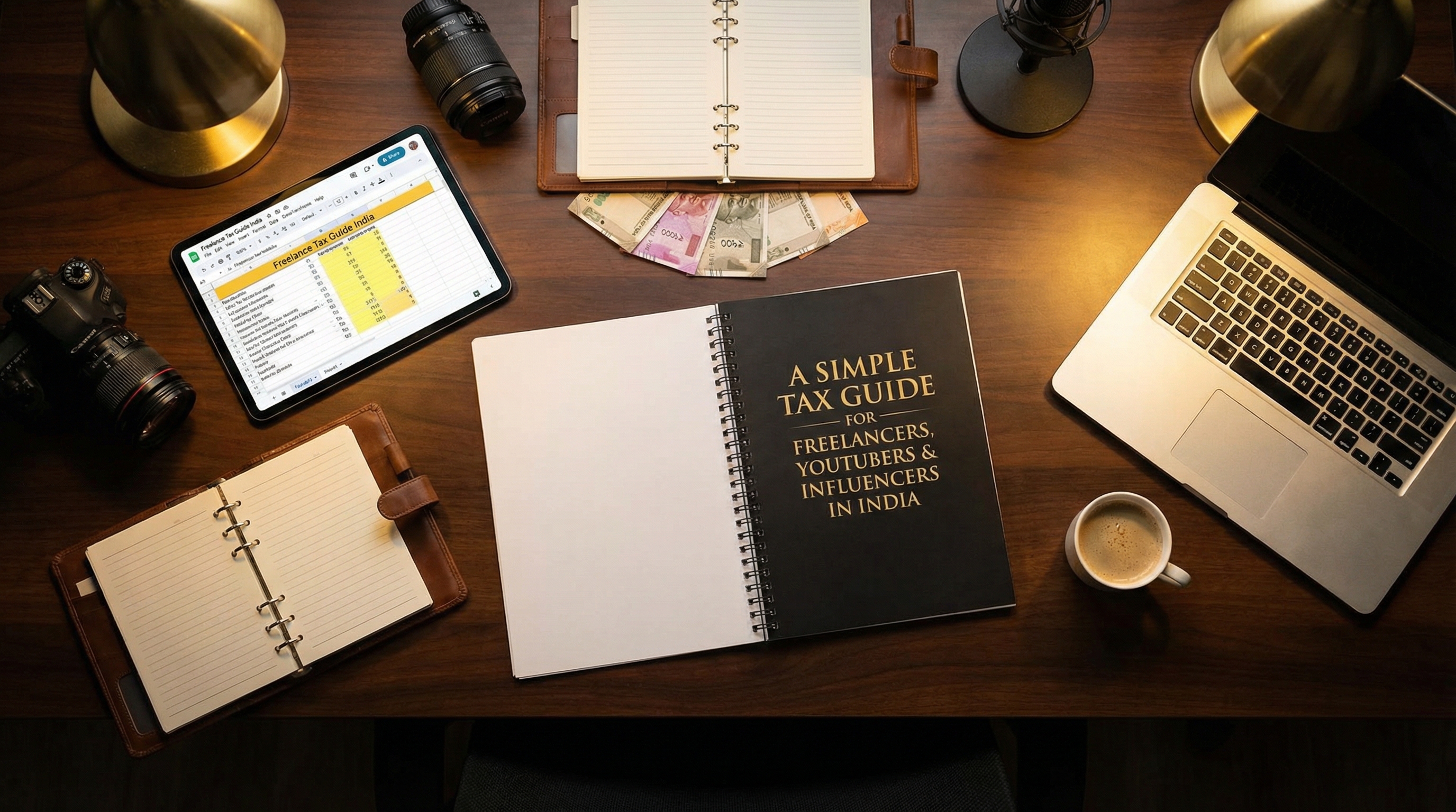 A Simple Tax Guide for Freelancers, YouTubers & Influencers in India