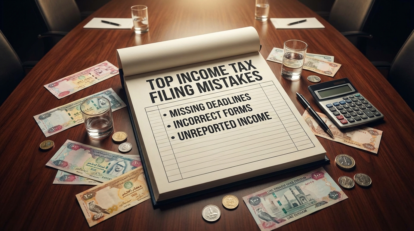 Top Income Tax Filing Mistakes That Can Trigger Notices